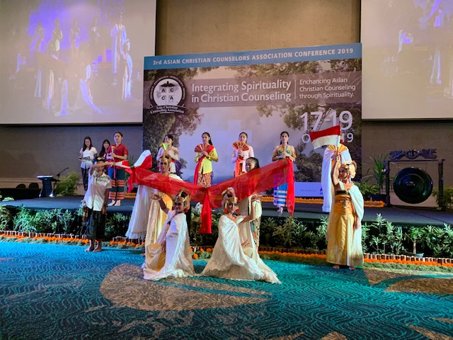 Opening dance presentation of the ACCA Third Asian Christian Counseling Conference in Bali, Indonesia, on 17-19 Oct 2019.
